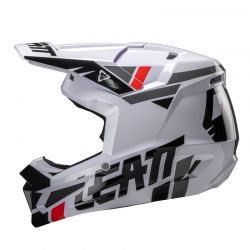 KASK LEATT MOTO 2.5 V25 WHITE (53-54CM) 