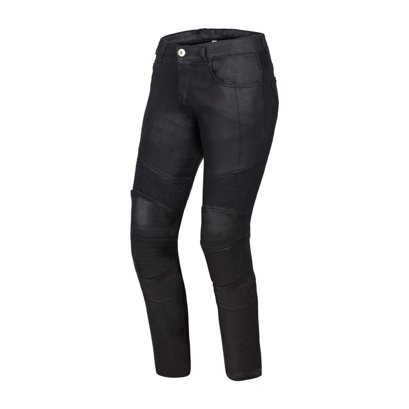 JEANSY MOTOCYKLOWE DAMSKIE OZONE ROXY WAXED BLACK 24/30