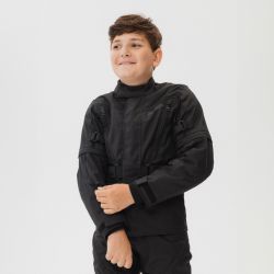 KURTKA MOTOCYKLOWA TEKSTYLNA JUNIOR OZONE SAHARA BLACK 