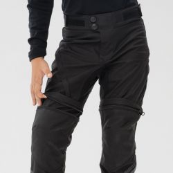 SPODNIE MOTOCYKLOWE TEKSTYLNE JUNIOR OZONE UNION BLACK 