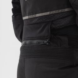 SPODNIE MOTOCYKLOWE TEKSTYLNE JUNIOR OZONE UNION BLACK 