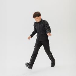 SPODNIE MOTOCYKLOWE TEKSTYLNE JUNIOR OZONE UNION BLACK 