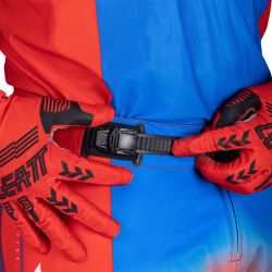 SPODNIE LEATT MOTO 5.5 I.K.S ROYAL BLUE/RED XS/US28/EU46
