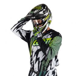 ZESTAW OFFROADOWY (BLUZA I SPODNIE) LEATT RIDE KIT MOTO 3.5 STORM TEAL XS/US28/EU46