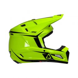 KASK Z GOGLAMI LEATT JUNIOR KIT MOTO 3.5 V26 NEON YELLOW (51-52CM) 