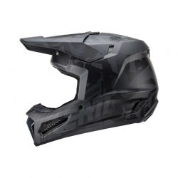 KASK Z GOGLAMI LEATT KIT MOTO 3.5 V23 STEALTH (53-54CM) 