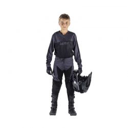 ZESTAW OFFROADOWY (BLUZA I SPODNIE) LEATT JUNIOR RIDE KIT 3.5 V26 STEALTH BLACK/GREY S/EU120
