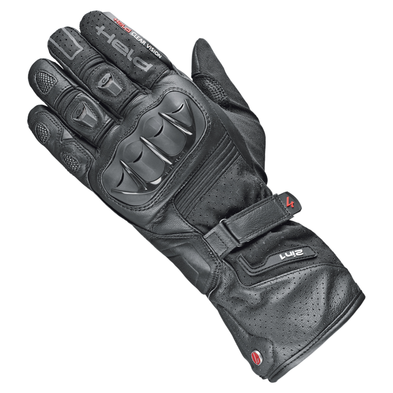 RĘKAWICE MOTOCYKLOWE HELD AIR N DRY 2 [GORE-TEX] BLACK 