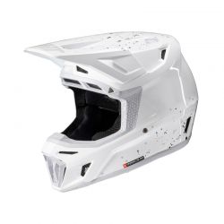 KASK Z GOGLAMI LEATT KIT MOTO 8.5 V25 WHITE (53-54CM) 