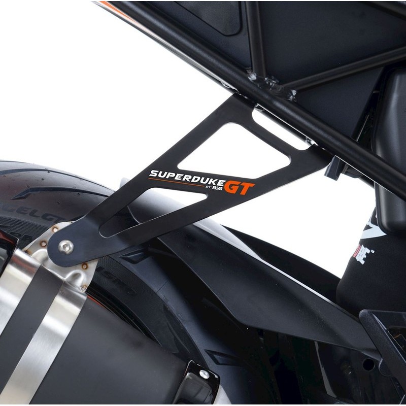 MOCOWANIE WYDECHU + ZESTAW ZAŚLEPEK PODNÓŻKÓW, KTM SUPER DUKE GT 16-