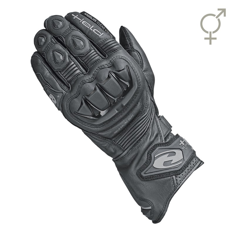 RĘKAWICE SKÓRZANE HELD LADY EVO-THRUX II BLACK STOCKY 