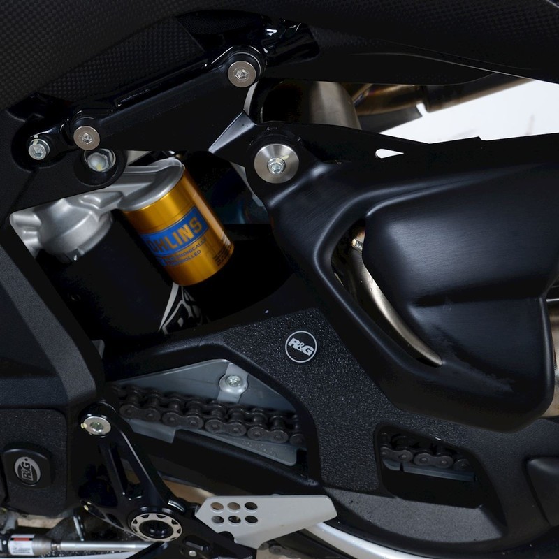 OSŁONA WAHACZA RG RACING MV AGUSTA BRUTALE 1000RR 20- / BRUTALE ORO 20-, 3 CZĘŚCI BLACK