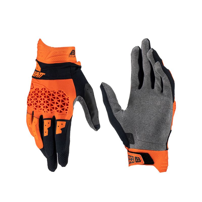 RĘKAWICE OFFROWADOWELEATT MOTO 3.5 LITE ORANGE RĘKAWICE OFFROWADOWELEATT MOTO 3.5 LITE ORANGE