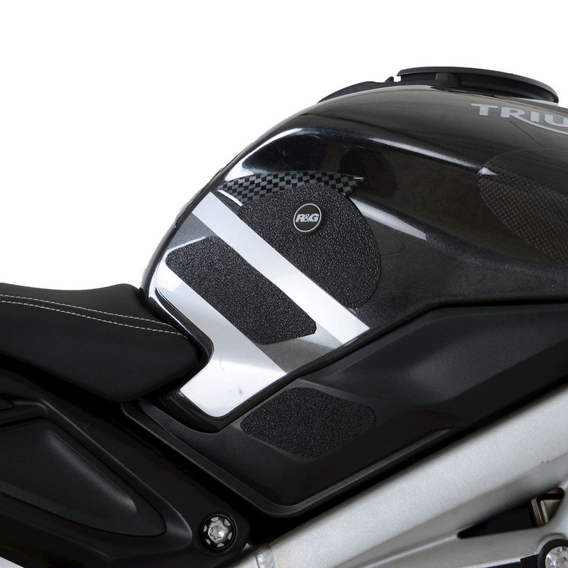 TANKPAD ANTYPOŚLIZGOWY 6 CZĘŚCI, TRIUMPH DAYTONA MOTO2 765, BLACK