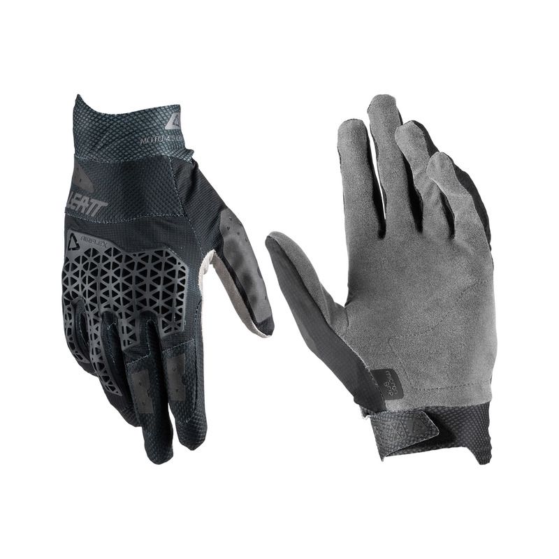 RĘKAWICE OFFROWADOWELEATT MOTO 4.5 LITE BLACK RĘKAWICE OFFROWADOWELEATT MOTO 4.5 LITE BLACK