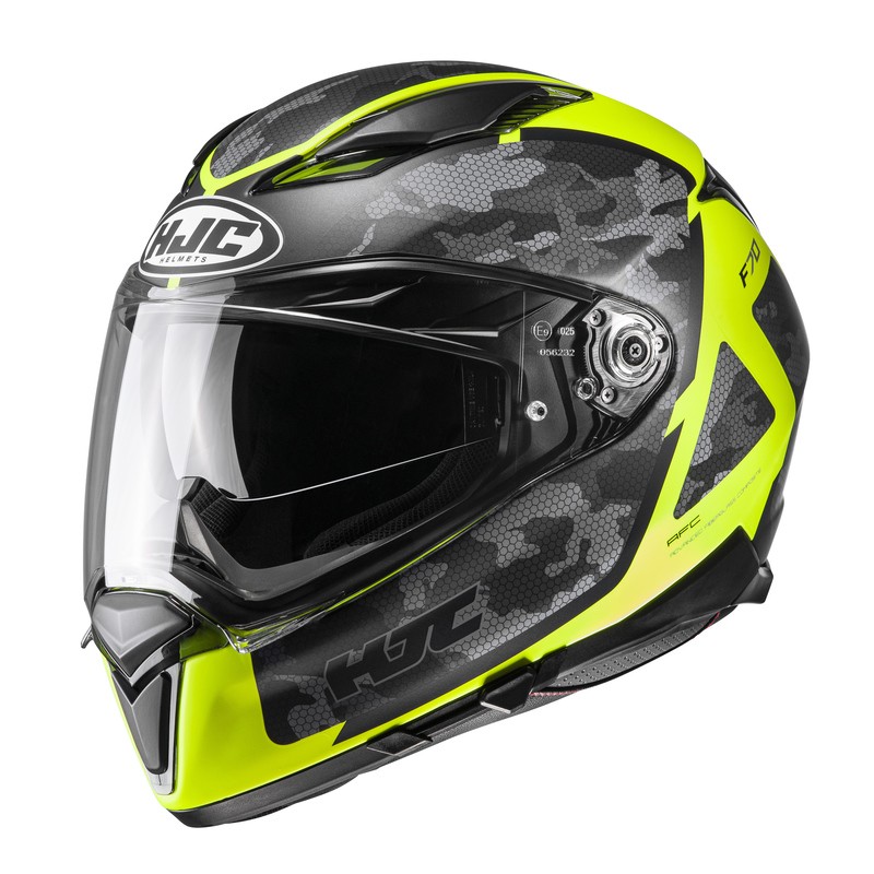 KASK HJC F70 KATRA YELLOW XS