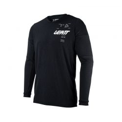 BLUZA OFFROADOWA LEATT MOTO 4.5 WINDBLOCK BLACK 