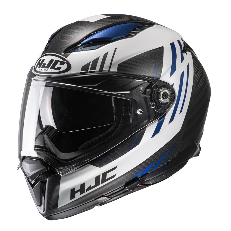 KASK HJC F70 CARBON KESTA BLACK/BLUE XS