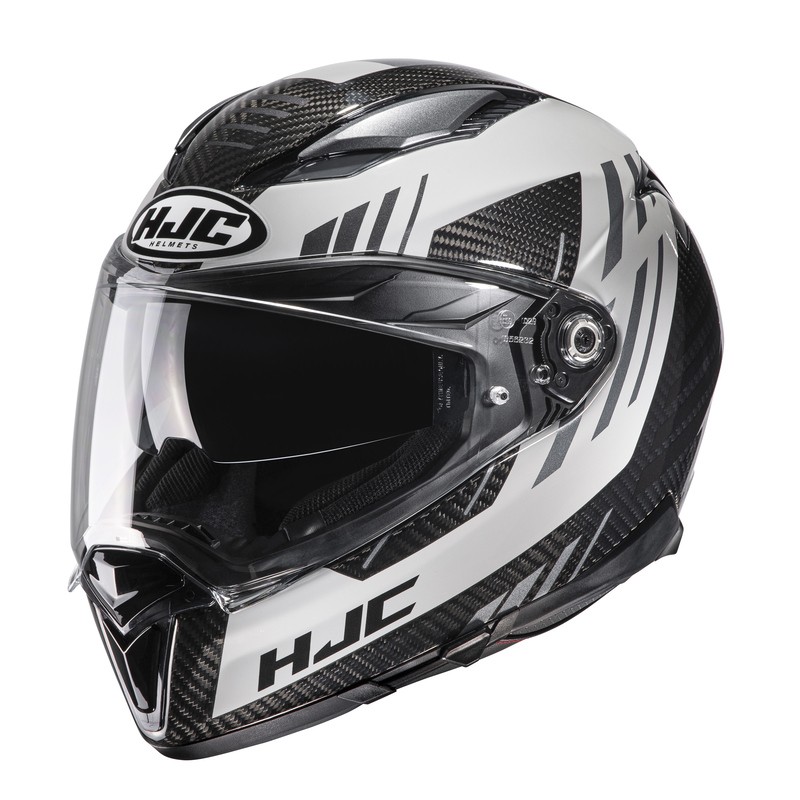 KASK HJC F70 CARBON KESTA BLACK/GREY XS