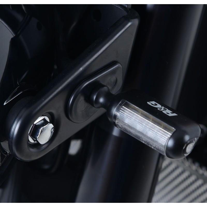 ADAPTERY DO MONTAŻU KIERUNKOWSKAZÓW, KAWASAKI Z900RS, BLACK