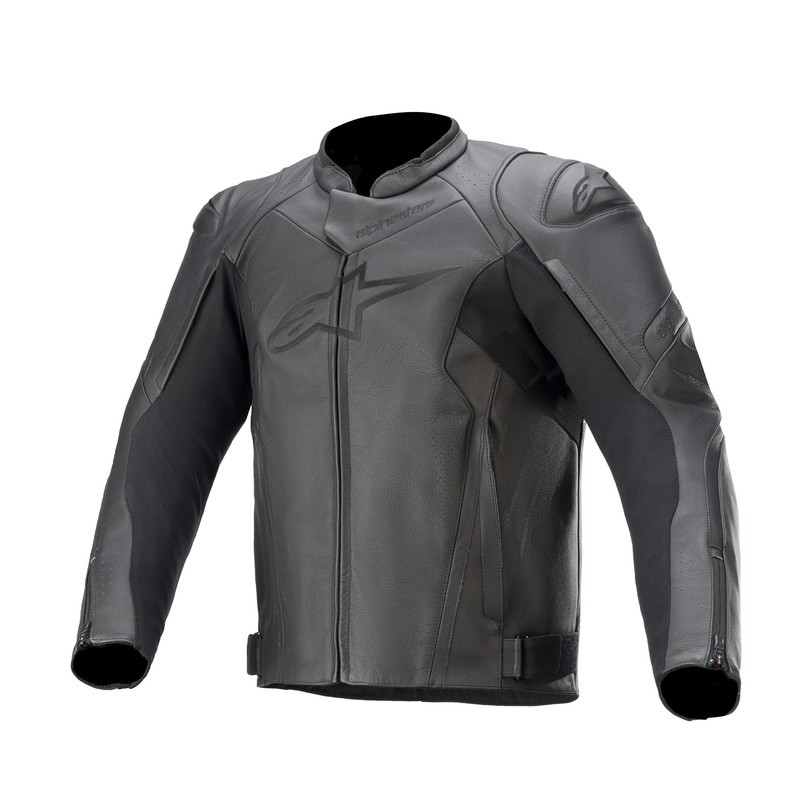 KURTKA SKÓRZANA ALPINESTARS FASTER V2 BLACK/BLACK 