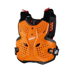 BUZER JUNIOR LEATT PROTECTOR 3.5 ORANGE BLACK (147-159CM) 