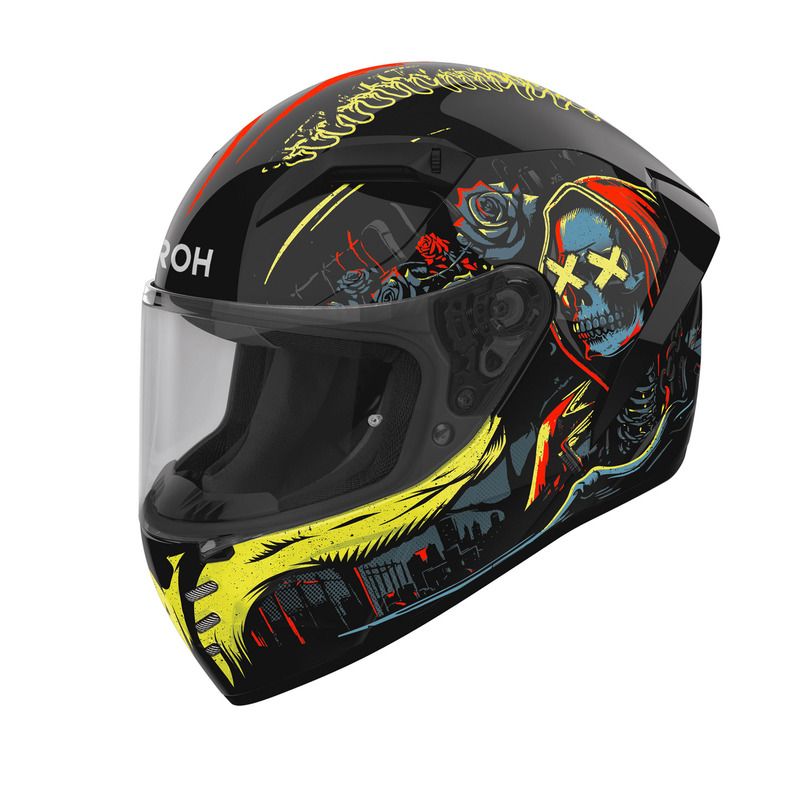 KASK MOTOCYKLOWY AIROH CONNOR DOUBLE FACE GLOSS 