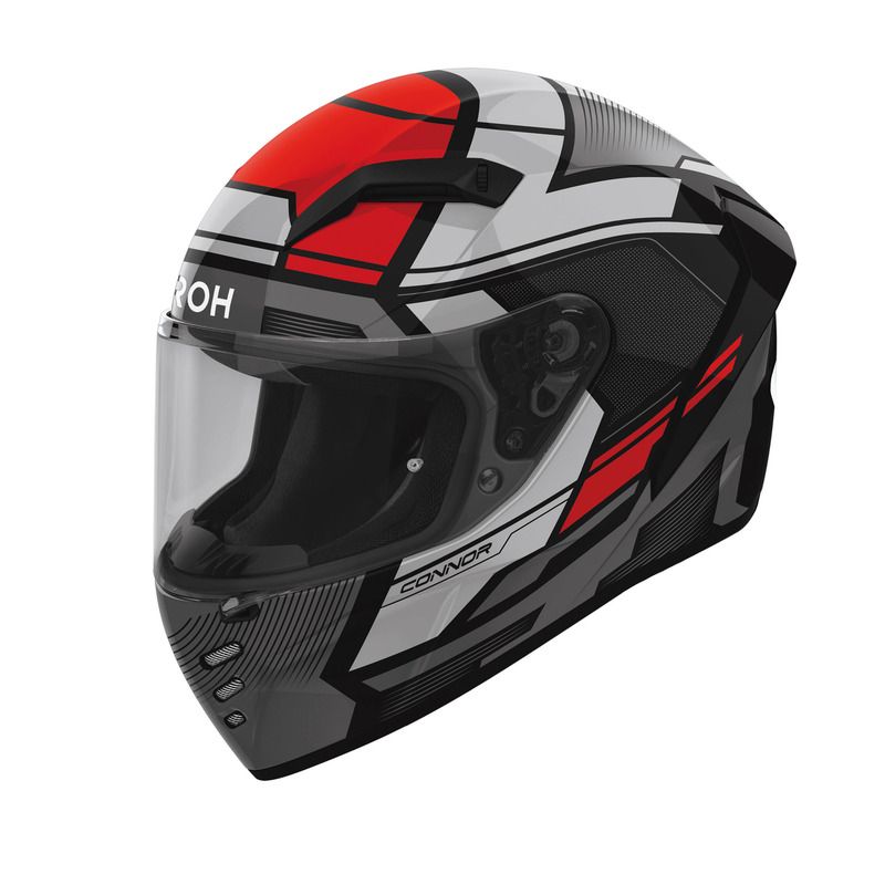 KASK MOTOCYKLOWY AIROH CONNOR EGO RED GLOSS 