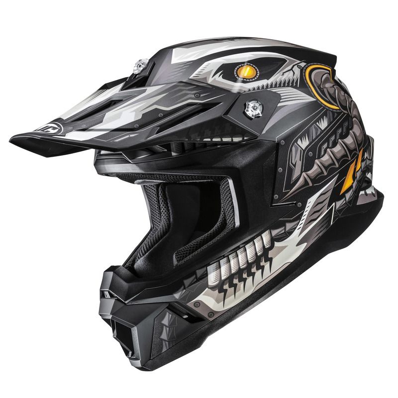 KASK MOTOCYKLOWY HJC C50 MECHA BEAST BLACK GREY KASK MOTOCYKLOWY HJC C50 MECHA BEAST BLACK GREY