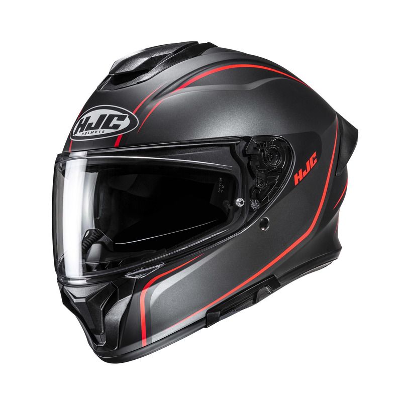KASK MOTOCYKLOWY HJC C71 QUEZ BLACK RED KASK MOTOCYKLOWY HJC C71 QUEZ BLACK RED