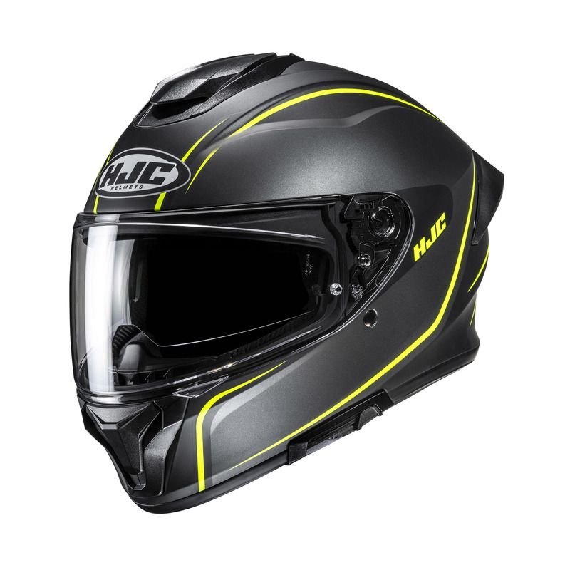 KASK MOTOCYKLOWY HJC C71 QUEZ BLACK YELLOW KASK MOTOCYKLOWY HJC C71 QUEZ BLACK YELLOW