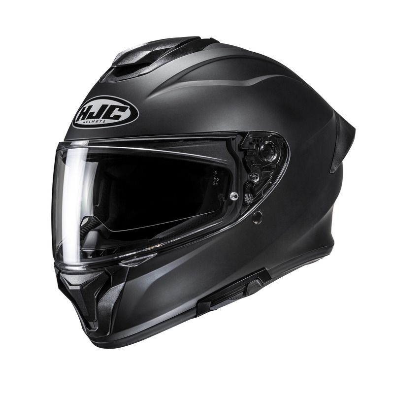 KASK MOTOCYKLOWY HJC C71 SOLID SEMI FLAT BLACK KASK MOTOCYKLOWY HJC C71 SOLID SEMI FLAT BLACK