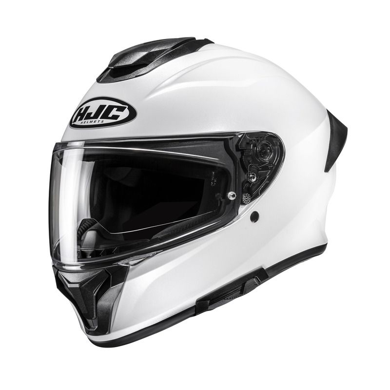 KASK MOTOCYKLOWY HJC C71 SOLID PEARL WHITE KASK MOTOCYKLOWY HJC C71 SOLID PEARL WHITE