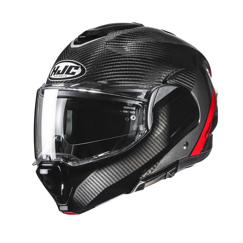 KASK MOTOCYKLOWY HJC F100 CARBON STAN BLACK RED KASK MOTOCYKLOWY HJC F100 CARBON STAN BLACK RED