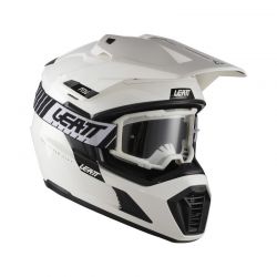 KASK MOTOCYKLOWY Z GOGLAMI...