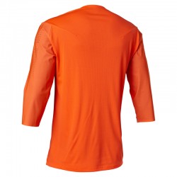 KOSZULKA ROWEROWA FOX FLEXAIR 3/4 DELTA FLUO ORANGE  ENDURO CROSS