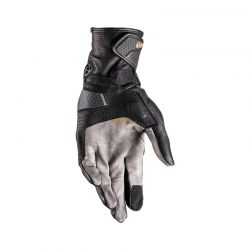 RĘKAWICE MOTOCYKLOWE LEATT ADV X-FLOW 8.5 STEALTH BLACK GREY 