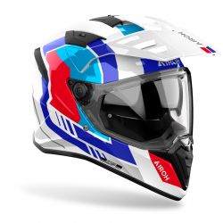 KASK AIROH BANDIT HORN WHITE GLOSS 