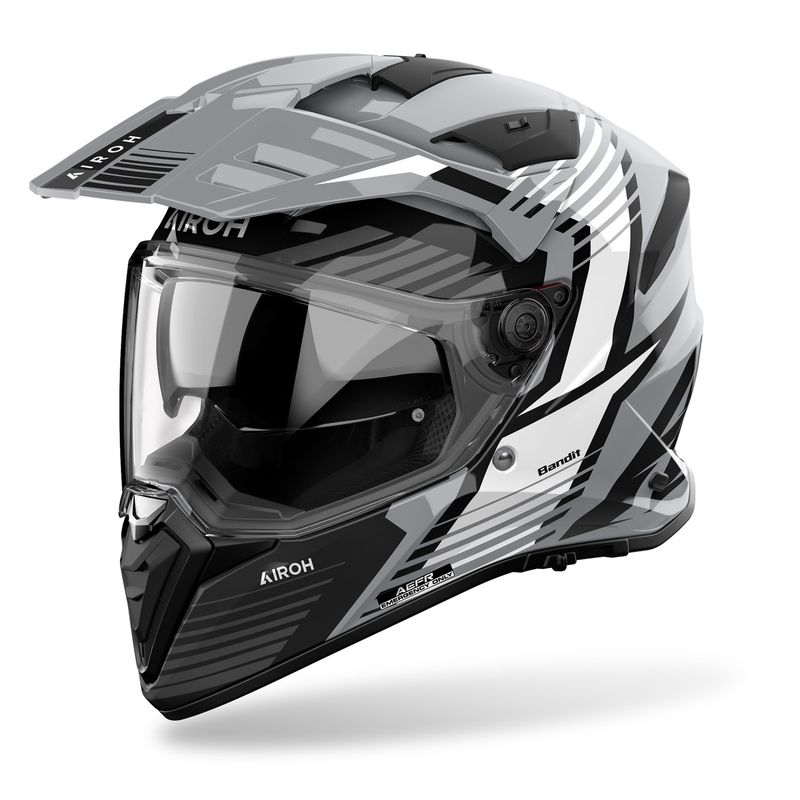 KASK AIROH BANDIT SPICY GREY GLOSS KASK AIROH BANDIT SPICY GREY GLOSS