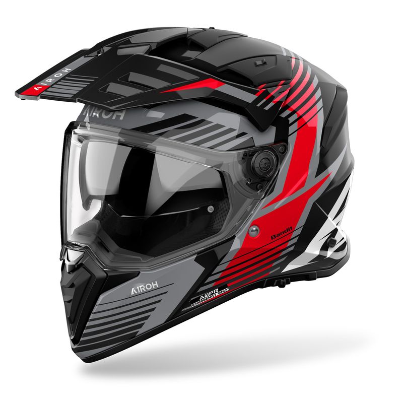 KASK AIROH BANDIT SPICY RED GLOSS KASK AIROH BANDIT SPICY RED GLOSS