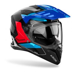 KASK AIROH BANDIT TUNE BLUE/RED GLOSS 