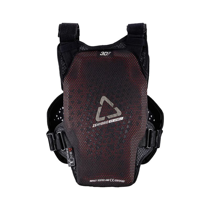 BUZER JUNIOR LEATT 2.5 HYBRID BLACK (134-146CM) BUZER JUNIOR LEATT 2.5 HYBRID BLACK (134-146CM)