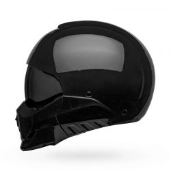 KASK MOTOCYKLOWY BELL BROOZER SOLID BLACK 