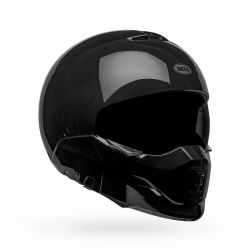 KASK MOTOCYKLOWY BELL BROOZER SOLID BLACK 