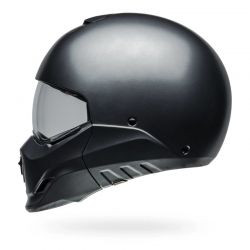 KASK MOTOCYKLOWY BELL BROOZER SOLID SATIN STARSHIP GREY 