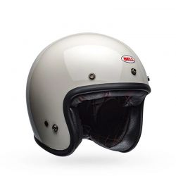 KASK MOTOCYKLOWY BELL CUSTOM 500 SOLID VINTAGE WHITE 