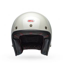 KASK MOTOCYKLOWY BELL CUSTOM 500 SOLID VINTAGE WHITE 