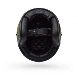 KASK MOTOCYKLOWY BELL CUSTOM 500 PARLOR MATTE EMERALD GOLD 