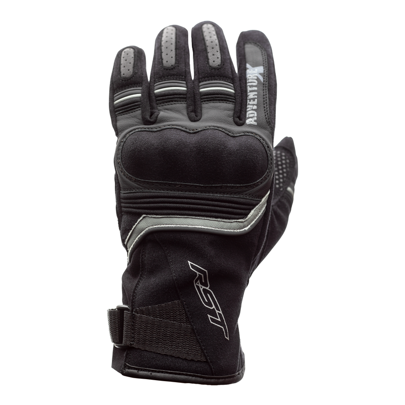 RĘKAWICE MOTOCYKLOWE RST ADVENTURE X BLACK 