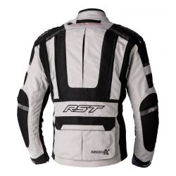 KURTKA MOTOCYKLOWA TEKSTYLNA RST PRO SERIES ADVENTURE X SILVER BLACK 